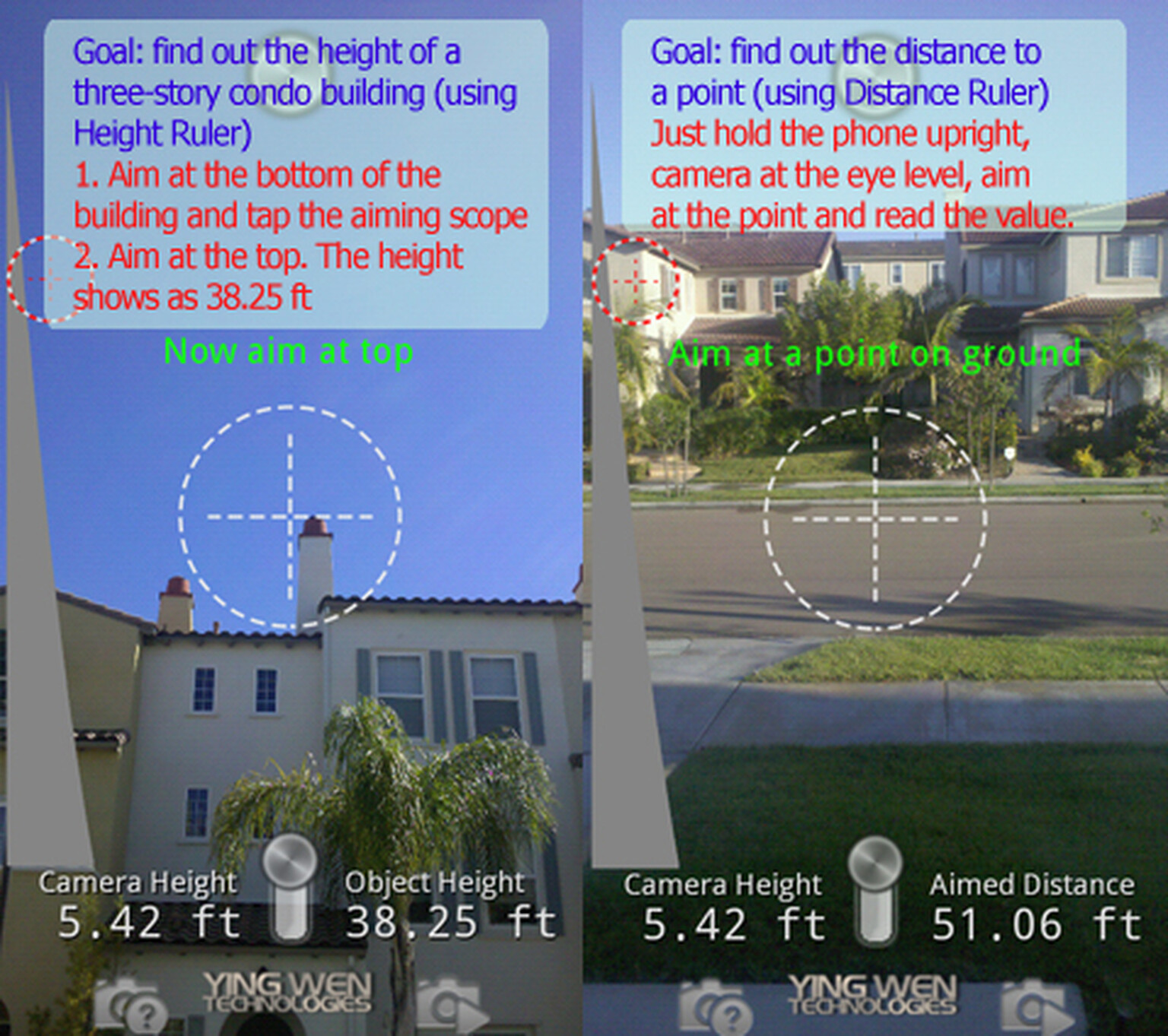 Advanced Ruler Pro: Measure the height of buildings and tall people