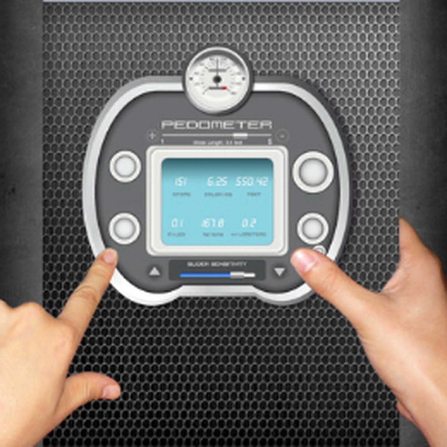 iPad? There's a pedometer app for that. Really.