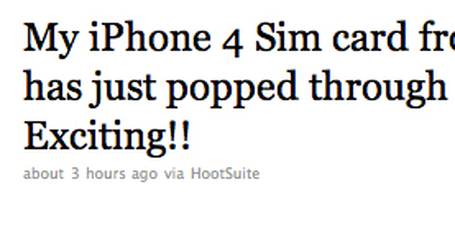 iPhone 4: Micro SIM cards already on the way from Vodafone