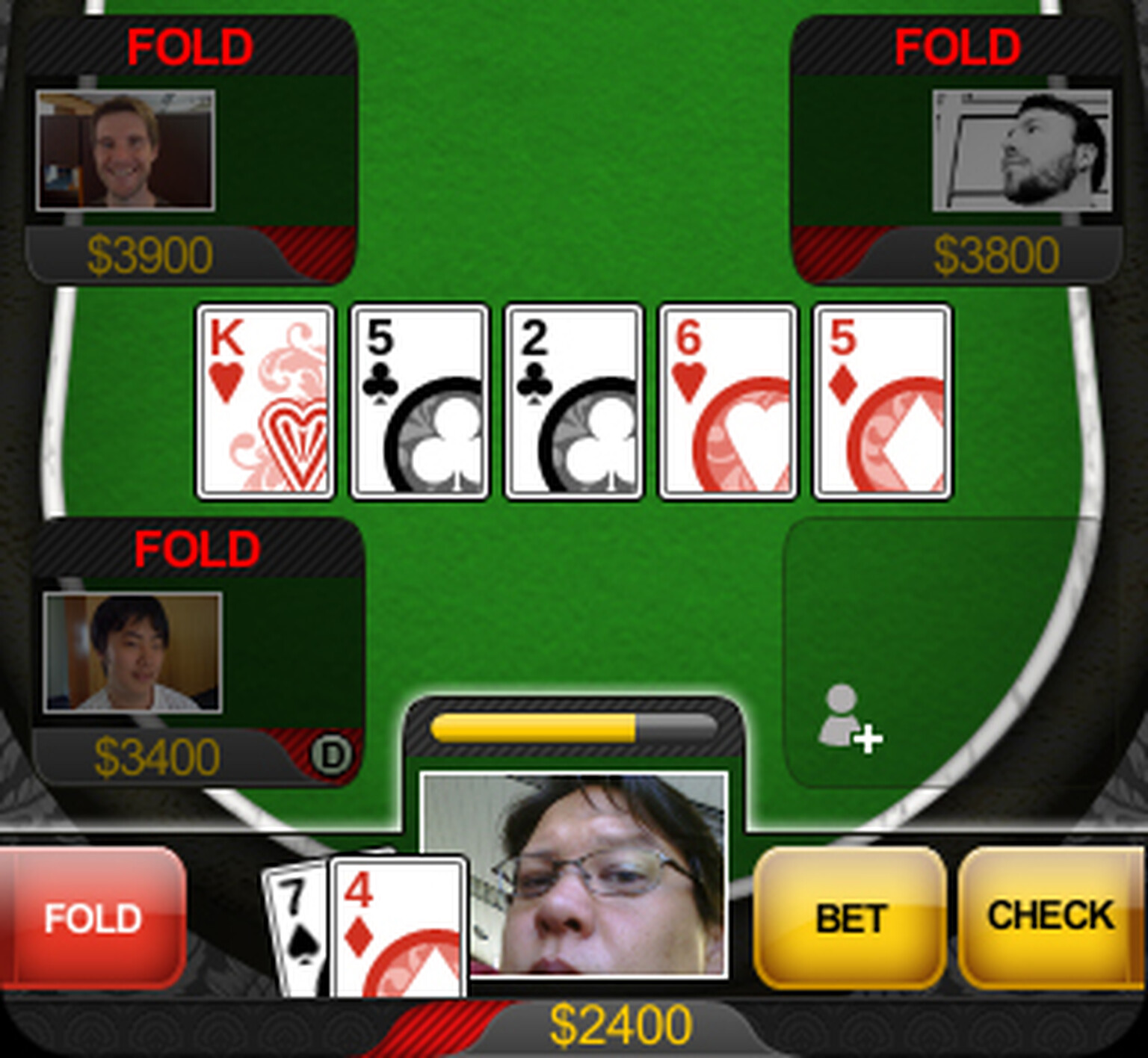 Card Ace: Multiplayer online poker for webOS
