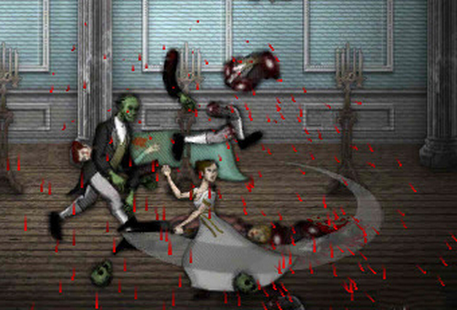 Jane Austen meets slavering zombies in new iPhone game