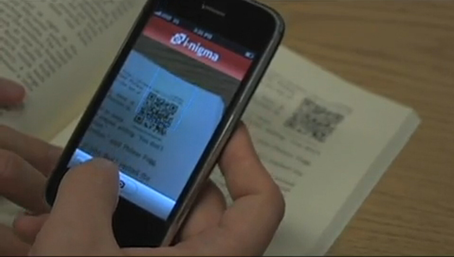 Phones, books and QR codes for a match made in literary heaven