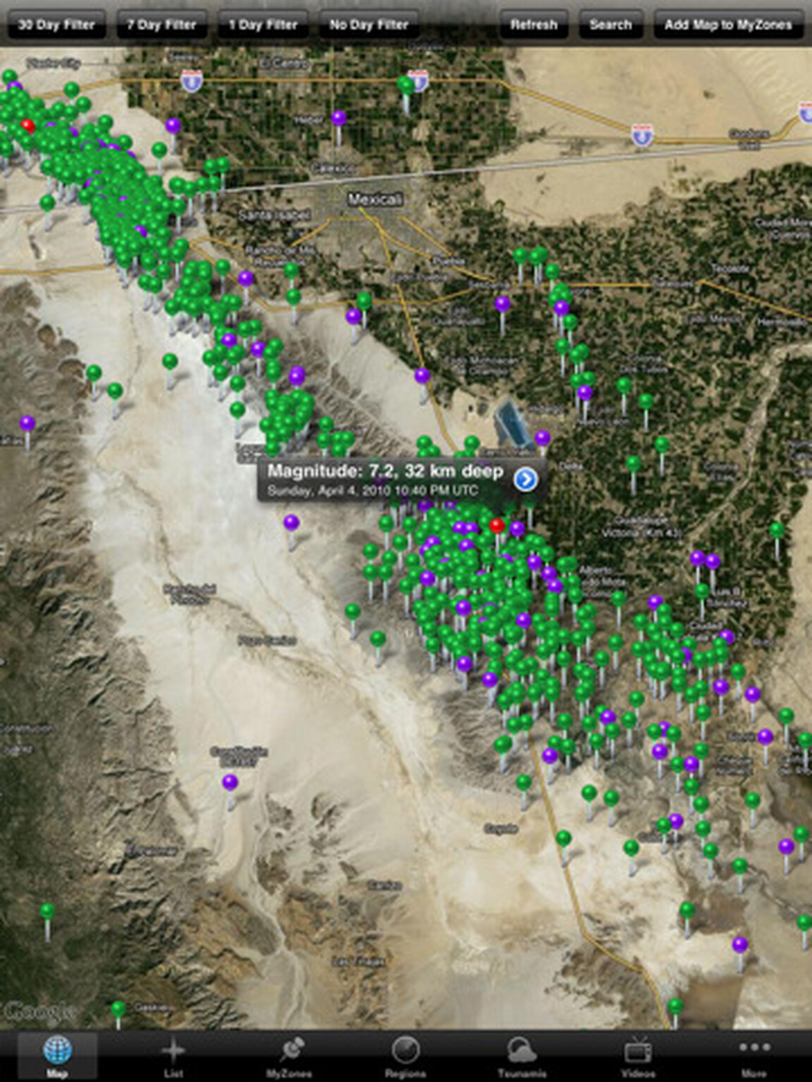 QuakeZones launches iPad app for earthquake chasers