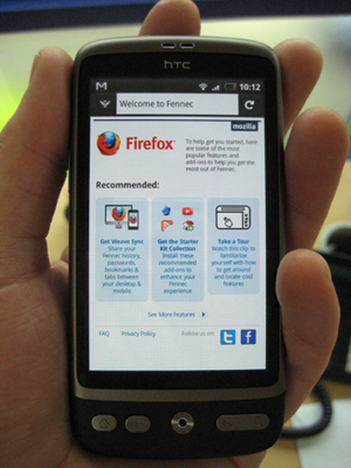 Early version of Firefox Mobile for Android released