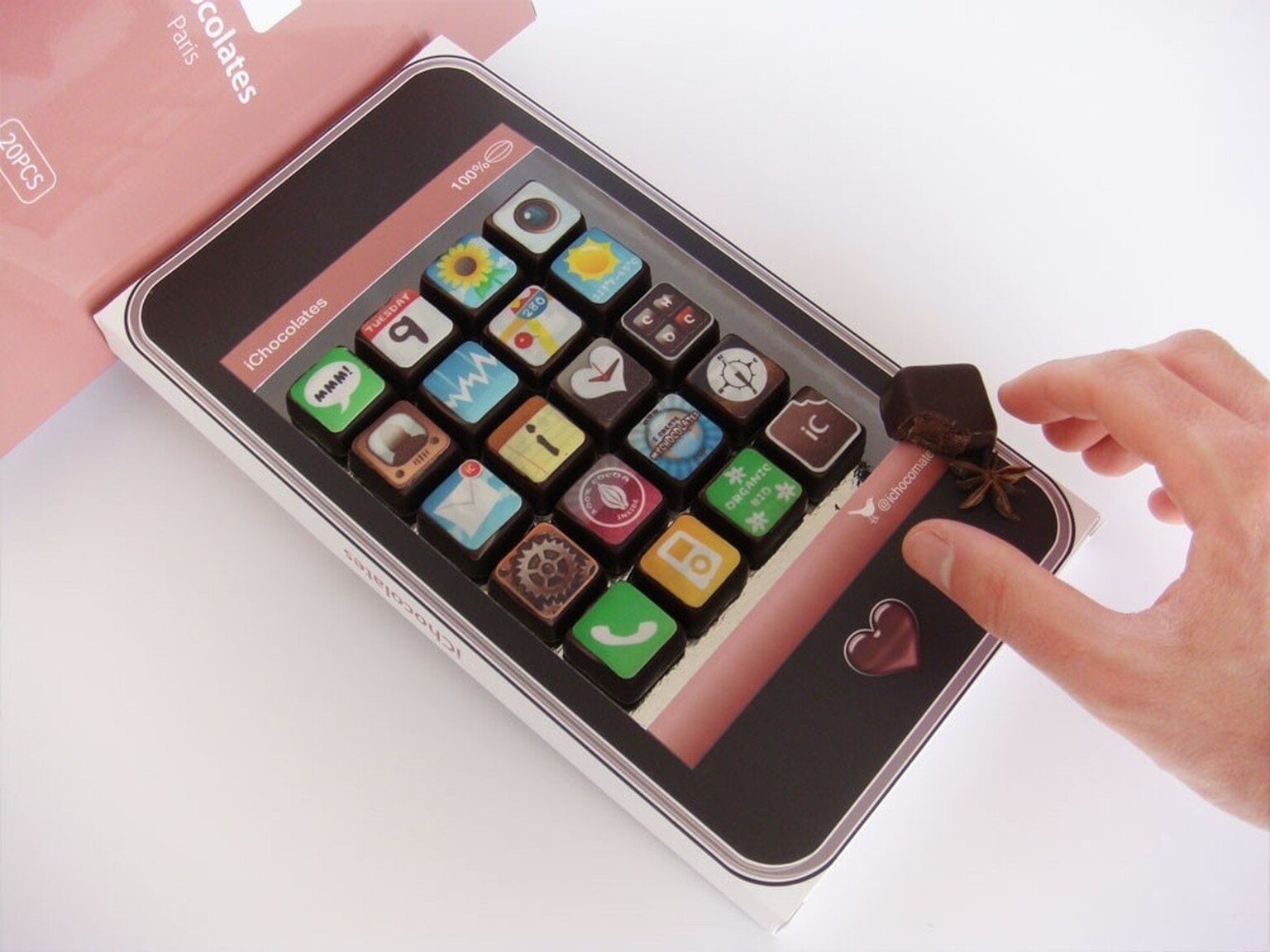 iPhone chocolates: Gourmet geekery