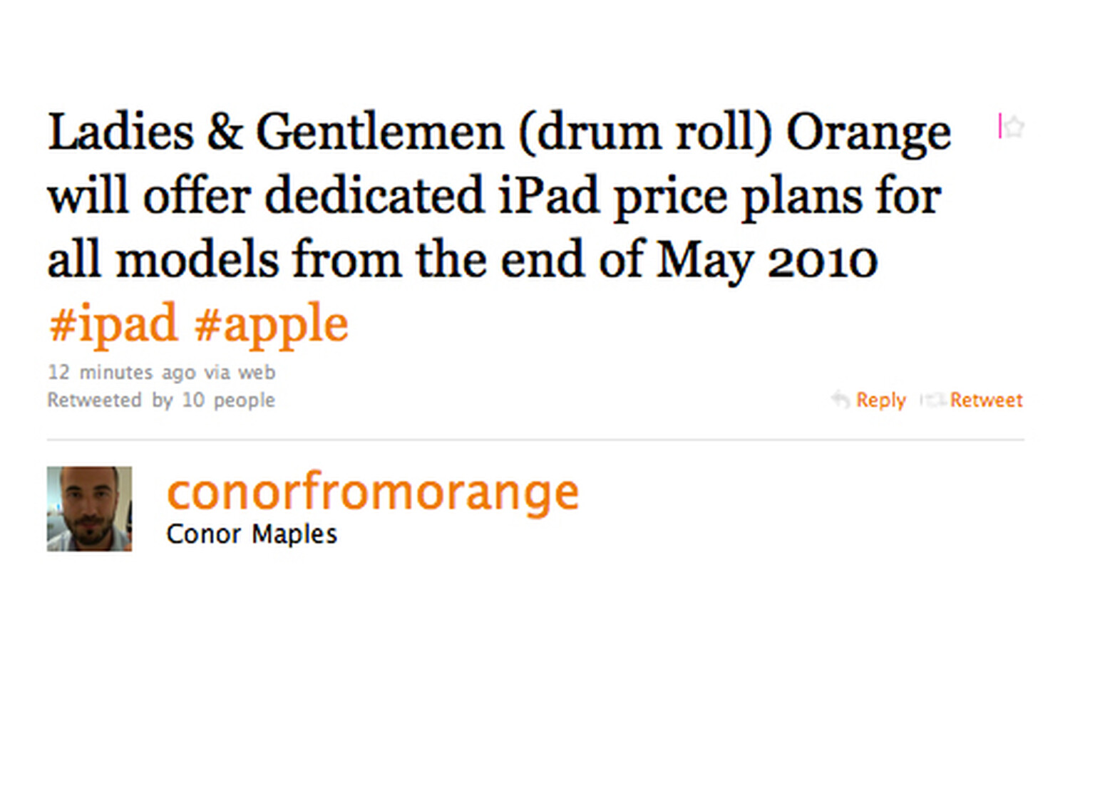 O2, Orange and Vodafone to offer UK iPad price plans
