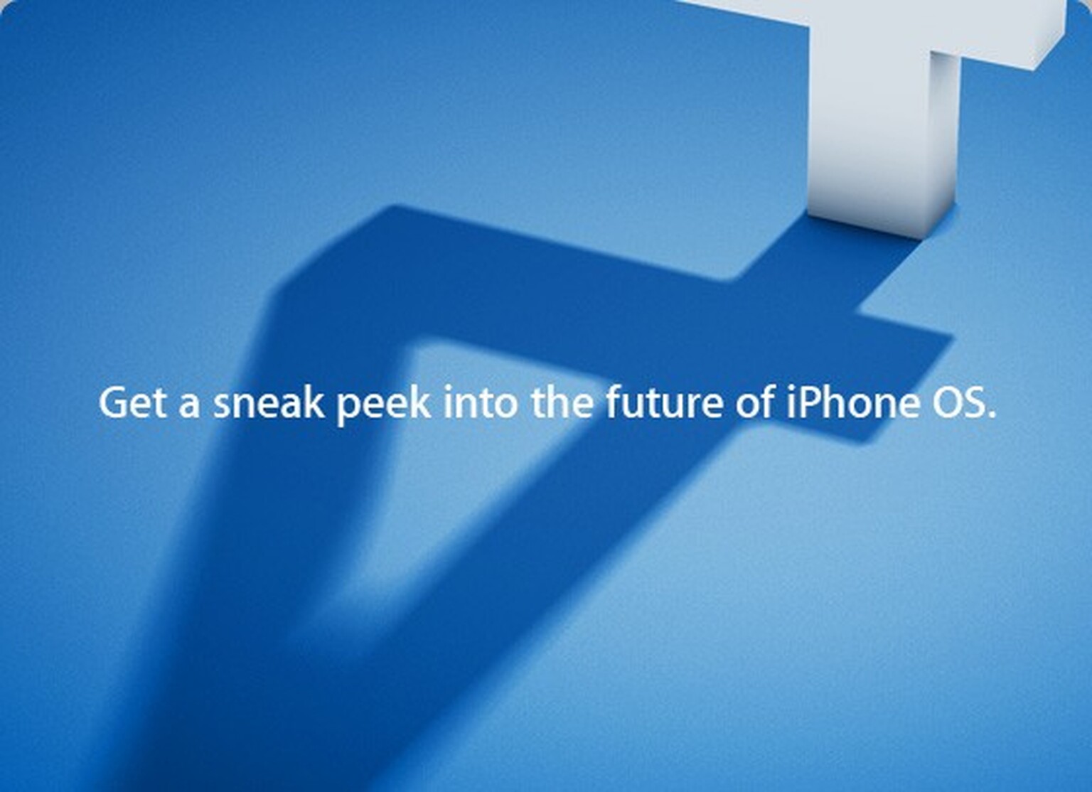 iPhone OS 4 event announced: Buble velociraptor momentarily distracted