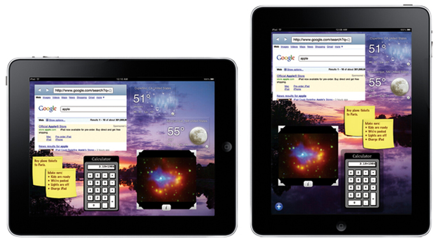 Mini Apps for iPad: Multitasking made possible on the iPad