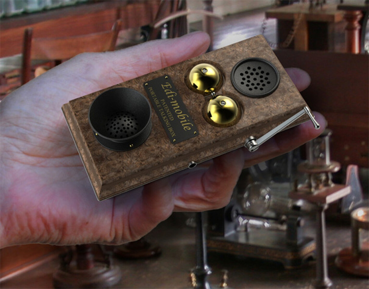 Edi-mobile: It's the mobile phone Thomas Edison would use