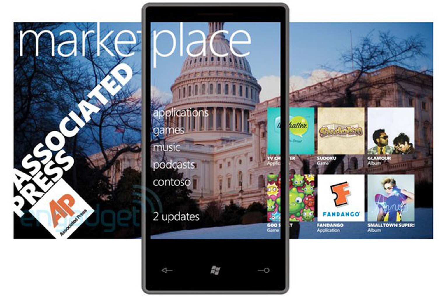Windows Phone Marketplace revealed: Looking pretty tasty