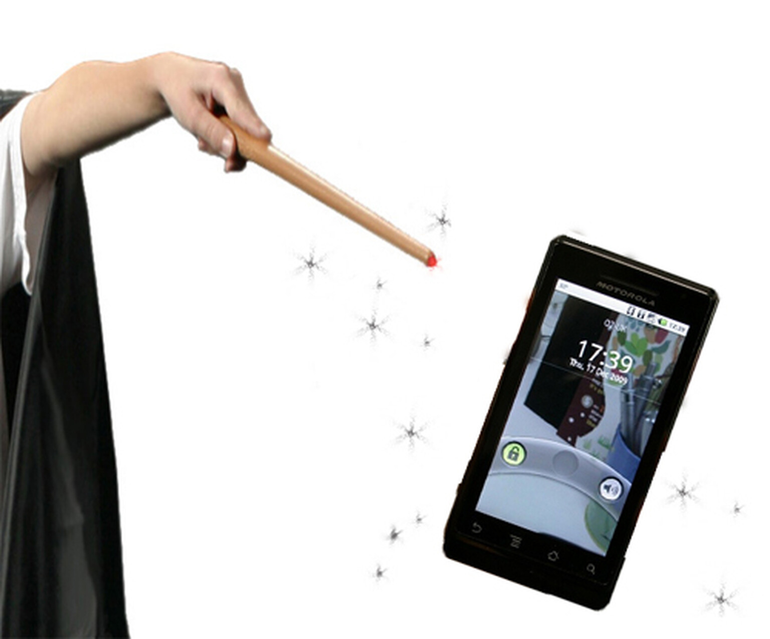 MagiTact: Magical magnetic touchscreen control