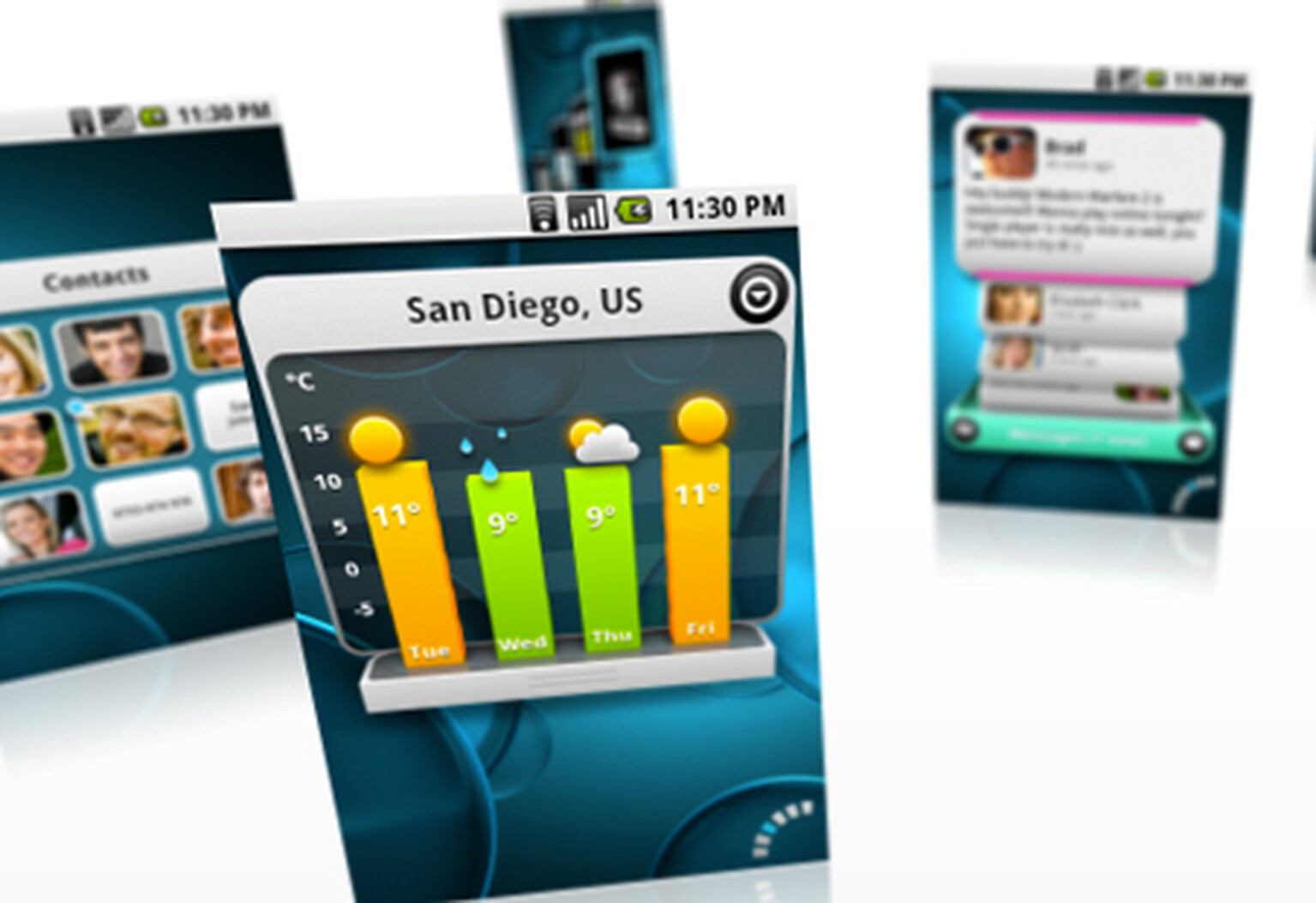 The Astonishing Tribe demos 3D home screen for Android