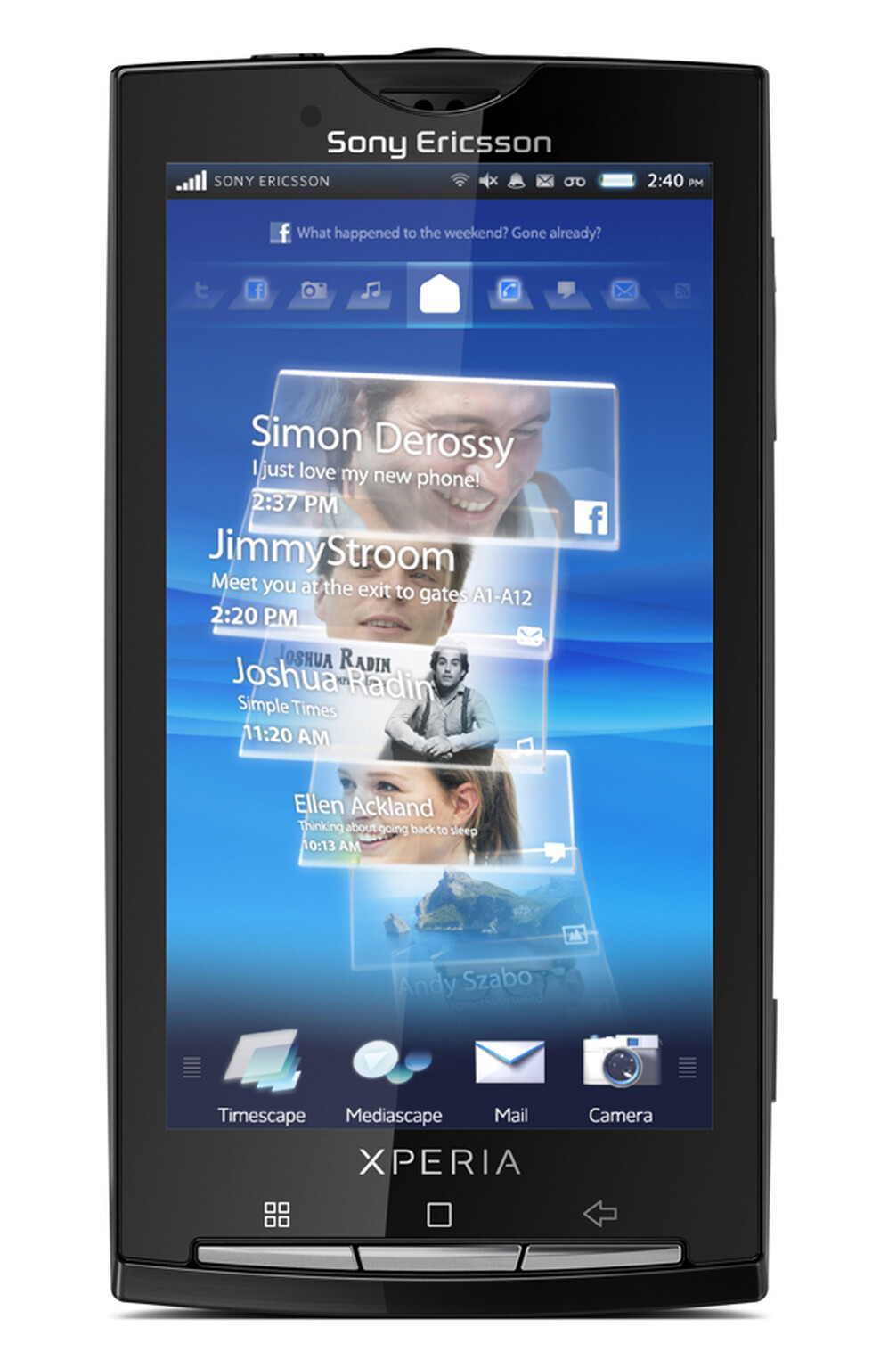 Sony Ericsson X10 en route to Vodafone, out in April
