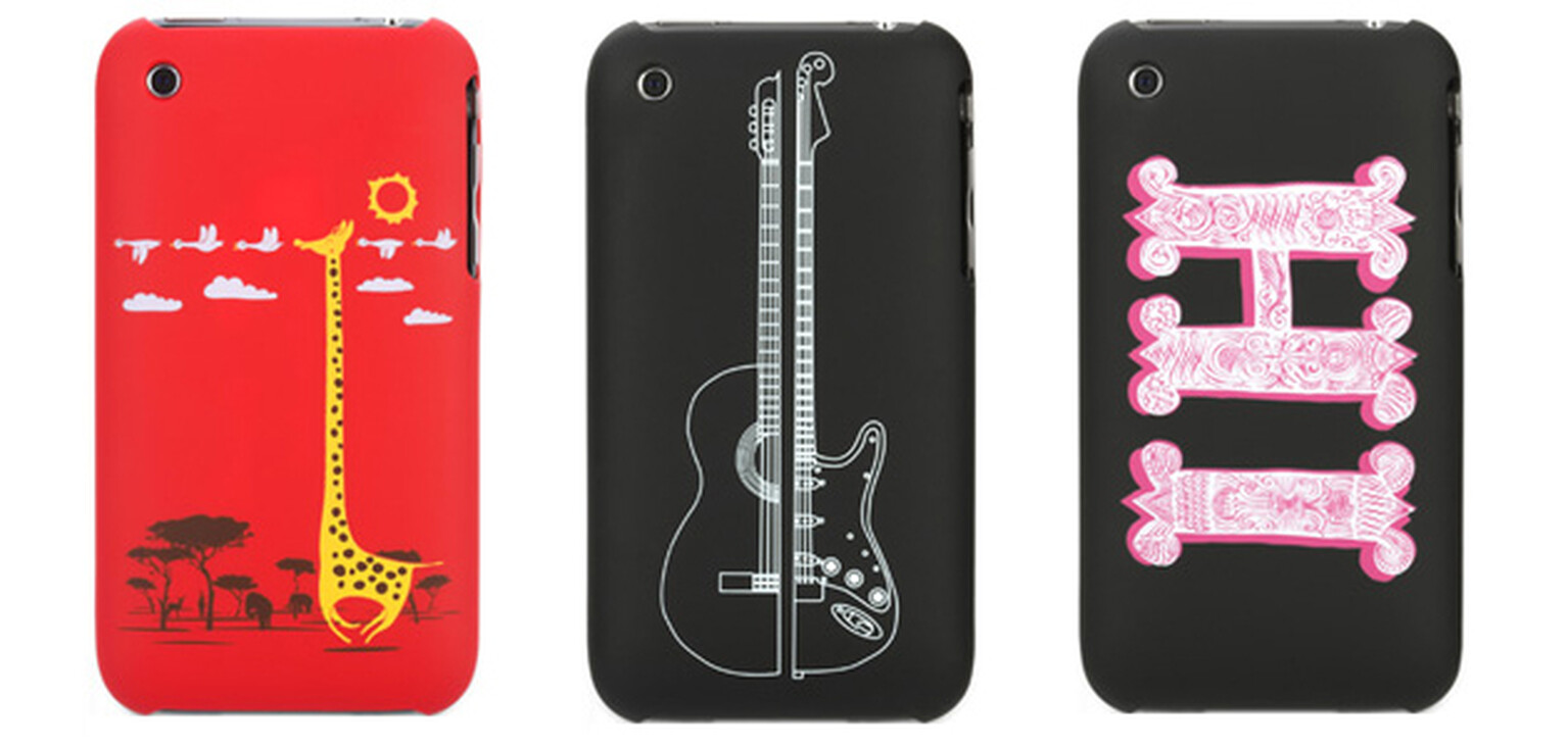 Griffin and Threadless iPhone cases: Get quirky