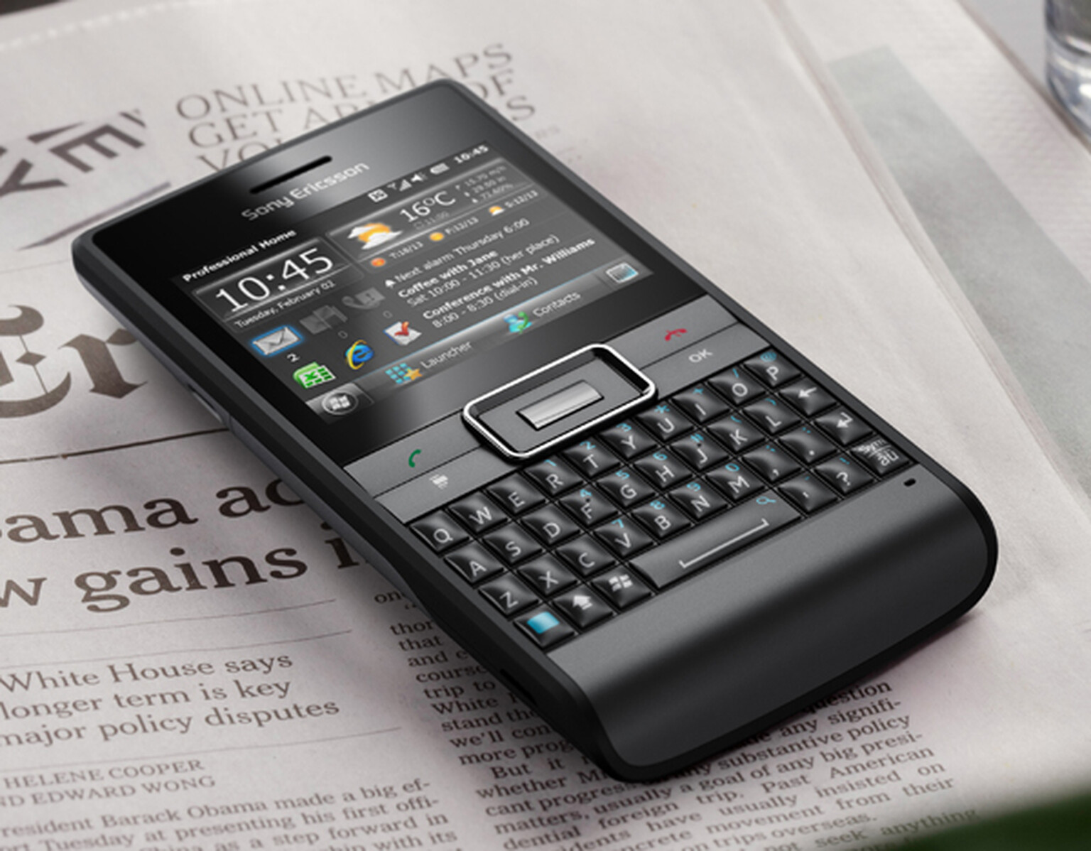 Sony Ericsson Aspen: Windows Mobile goes green
