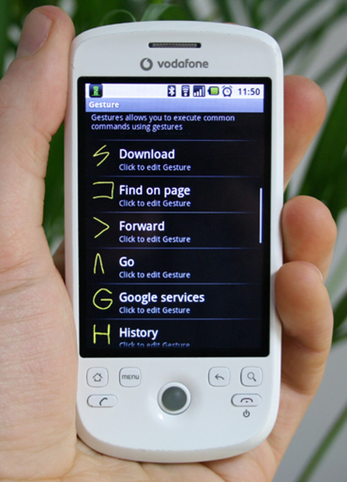 Dolphin Browser tested on an HTC Magic
