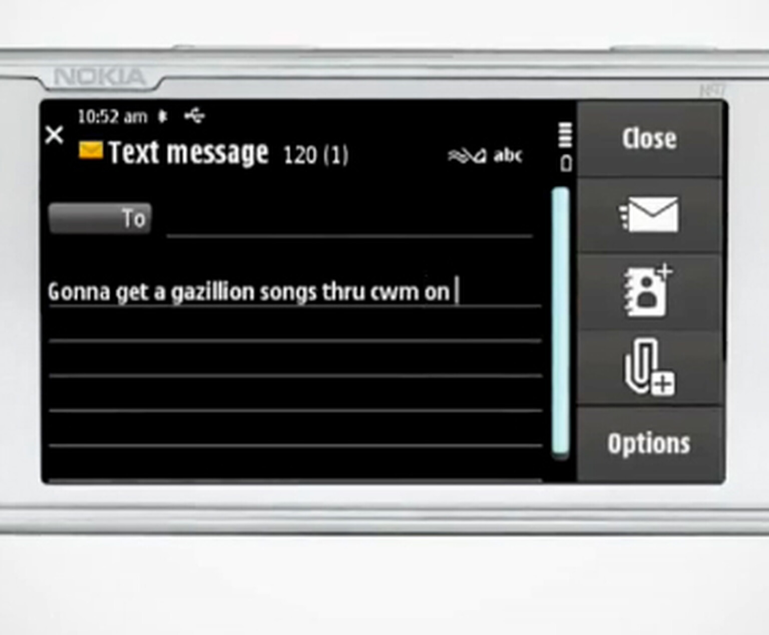 Nokia custom dictionary is exportable, to the delight of Trekkies