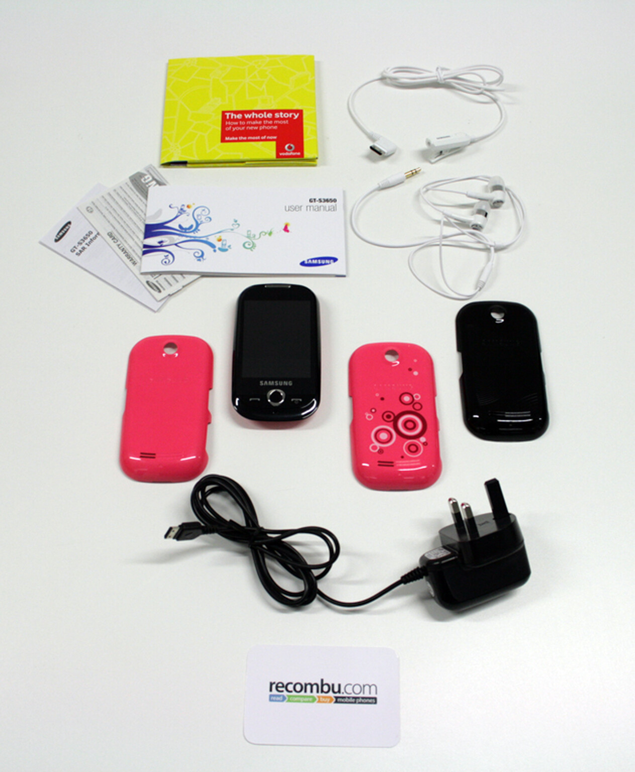 Samsung Genio Touch: What's in the box?