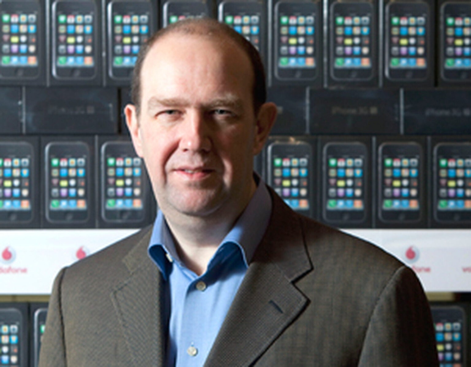 Vodafone iPhone comes out to play