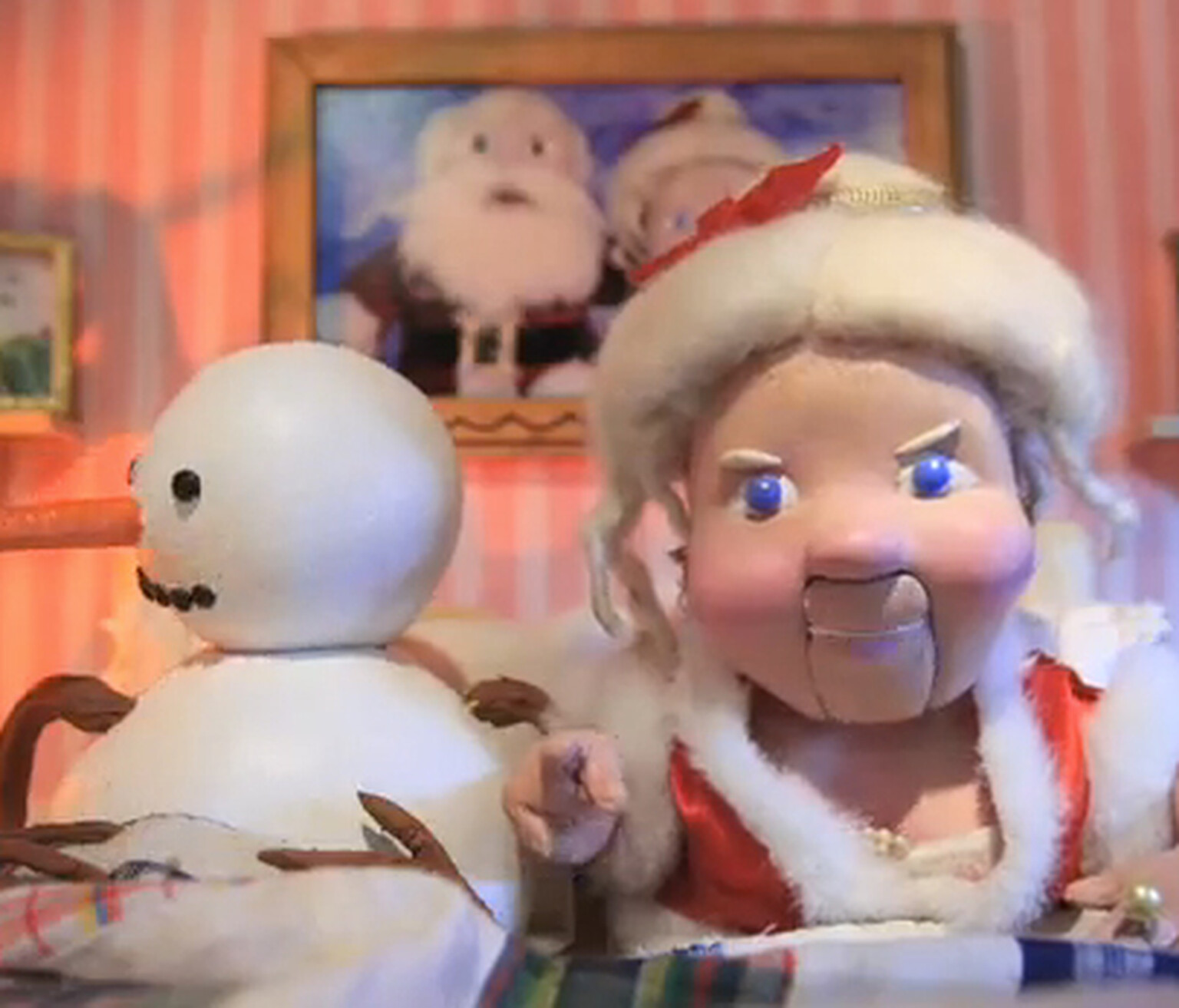 Man baby, Mrs Claus and other mad mobile ads
