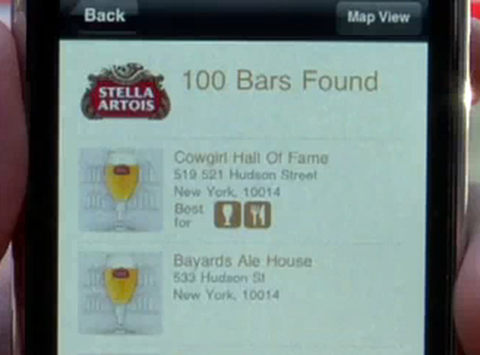 Stella Artois Le Bar Guide: Beer meets augmented reality