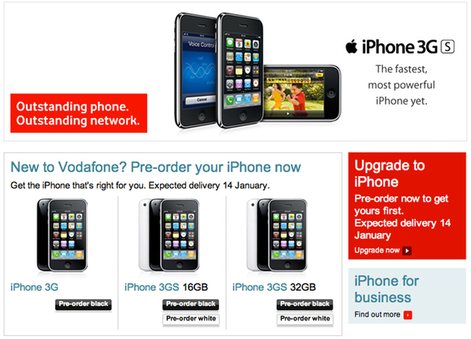 Vodafone iPhone launch date announced, price soldiers stand down