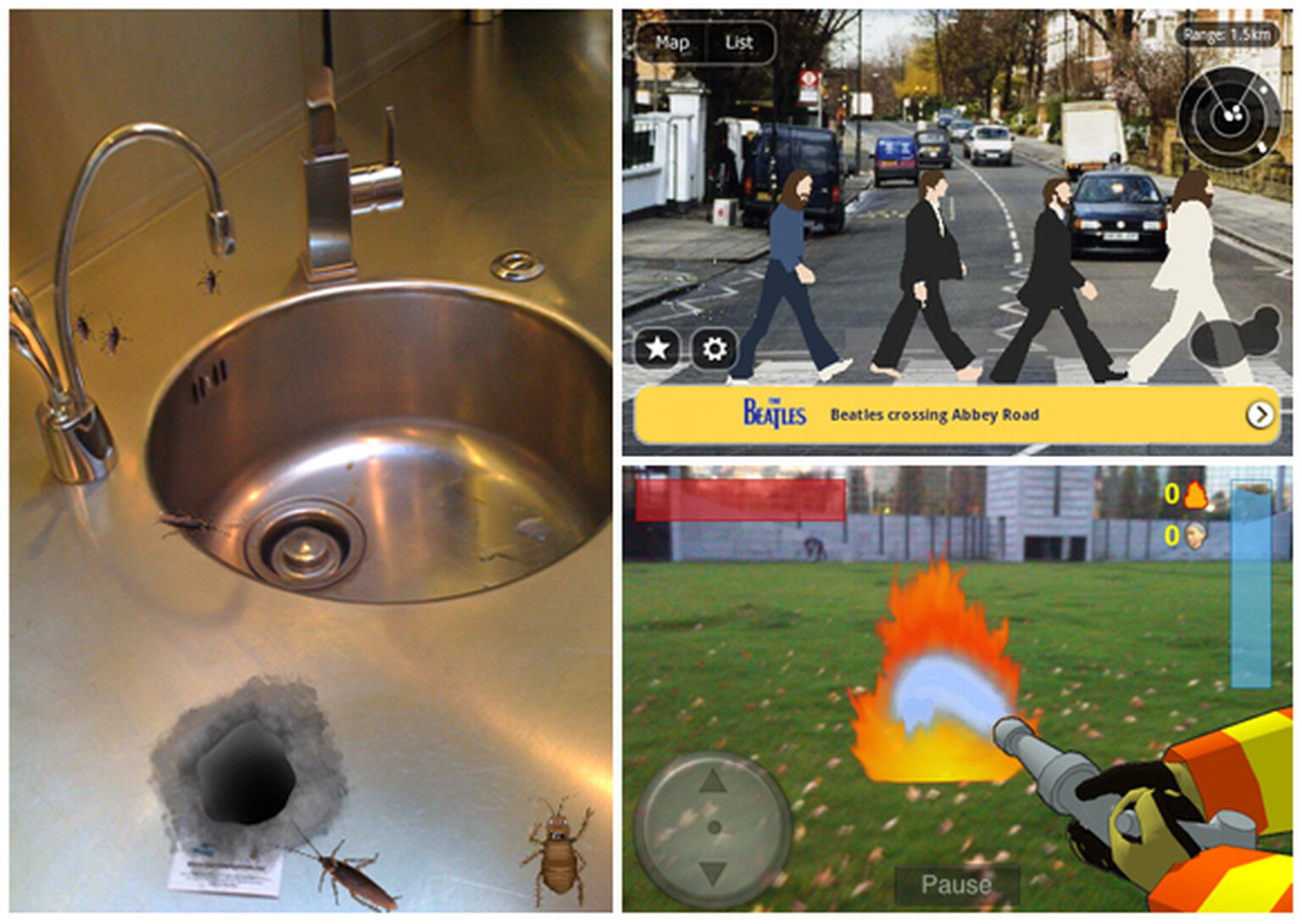 Yes, augmented reality is crazy. That’s the point