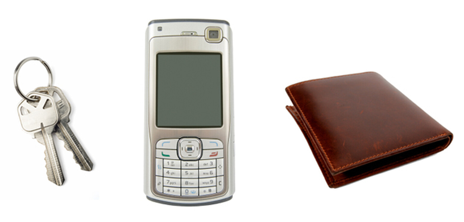Keys, money, mobile: What would you most hate to lose?
