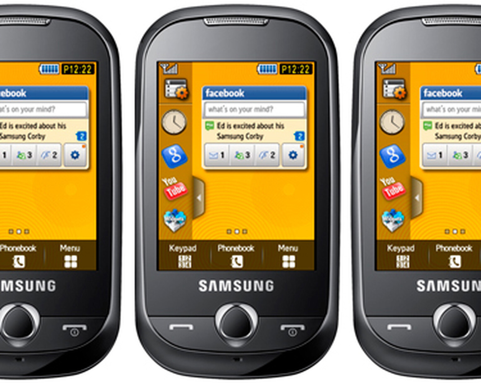Seriously, Samsung sells a lot of touchscreen phones