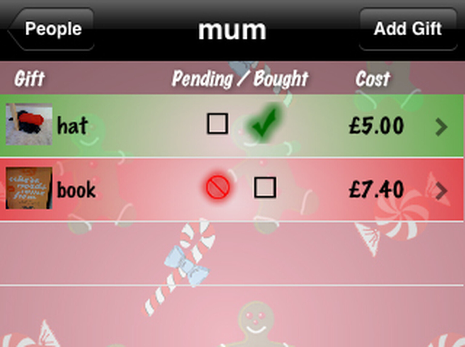 App Friday: Shopping List, Christmas edition