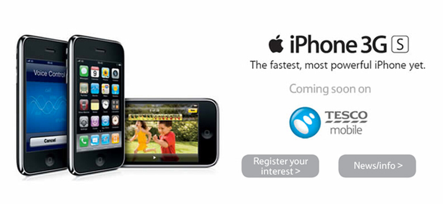 Tesco iPhone: Every little helps