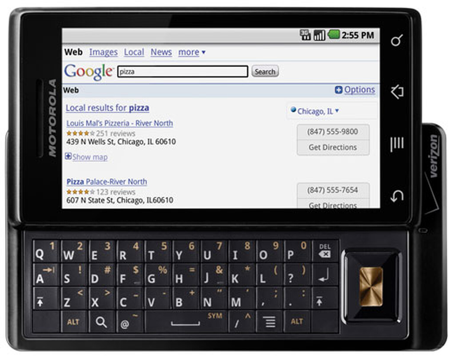 Motorola Droid: Hello Moto mojo
