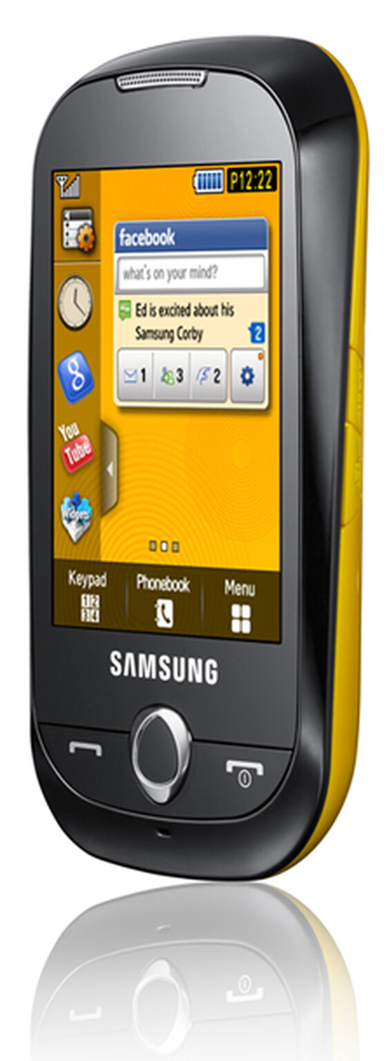 Samsung Corby: A trouser press phone?