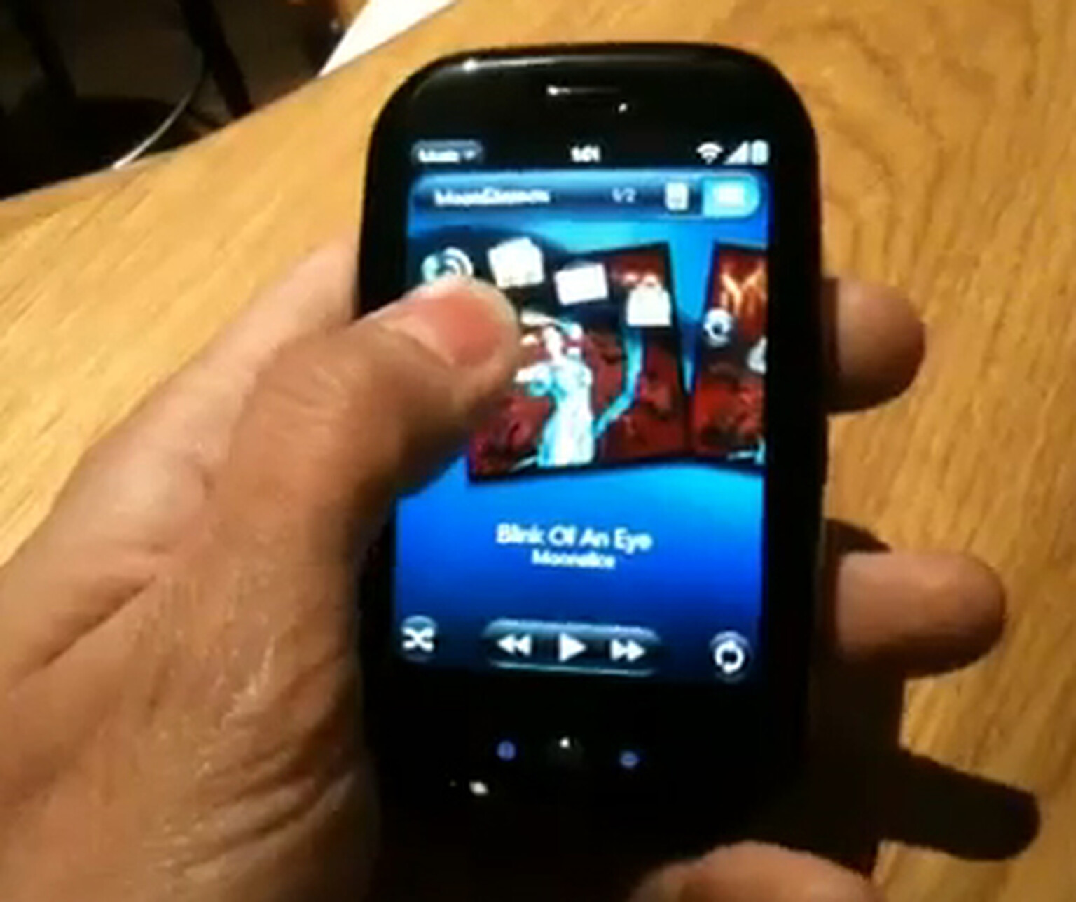 Video: Sneak peek of the Palm Pre