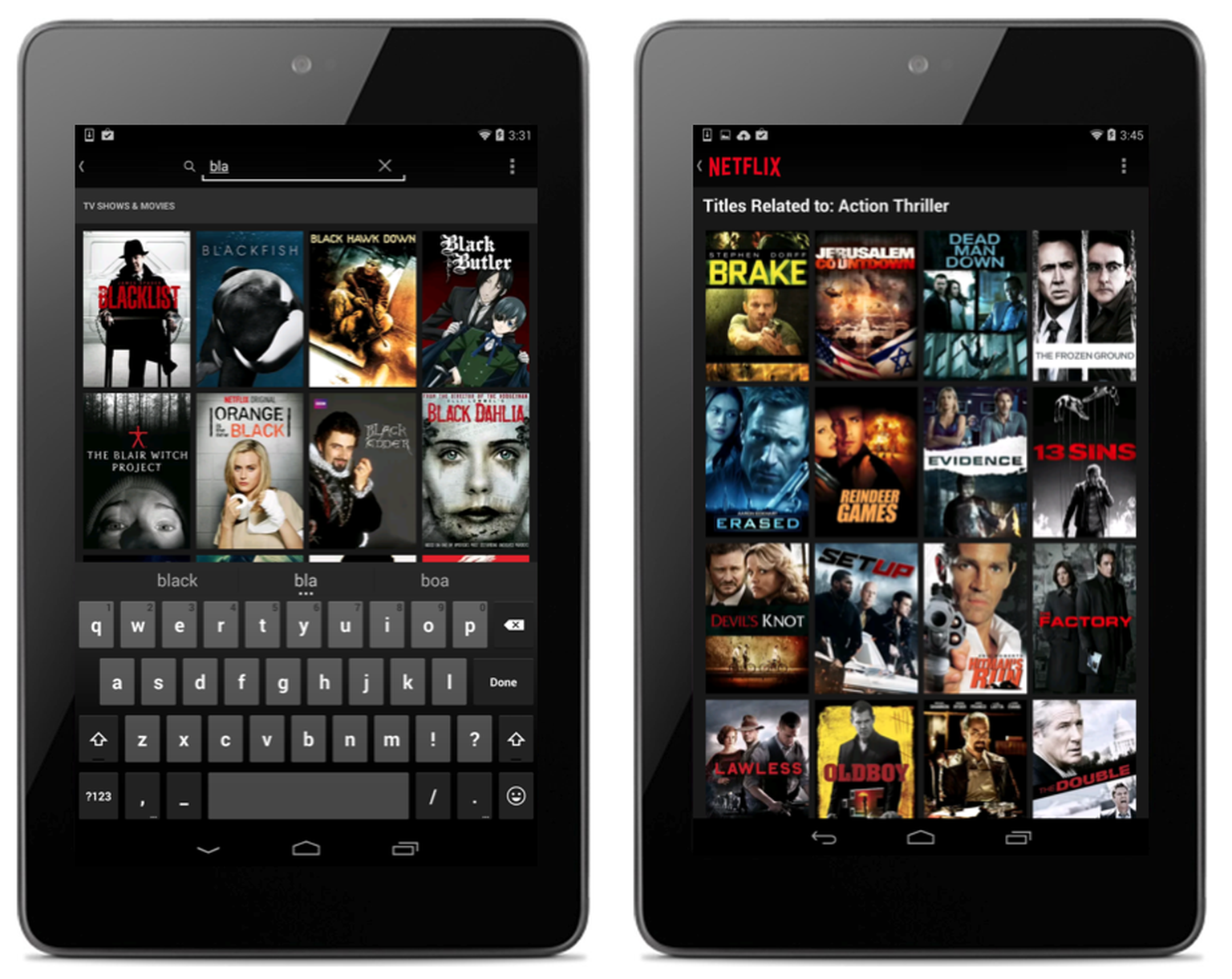 Netflix fires up sexier recommendations for Android