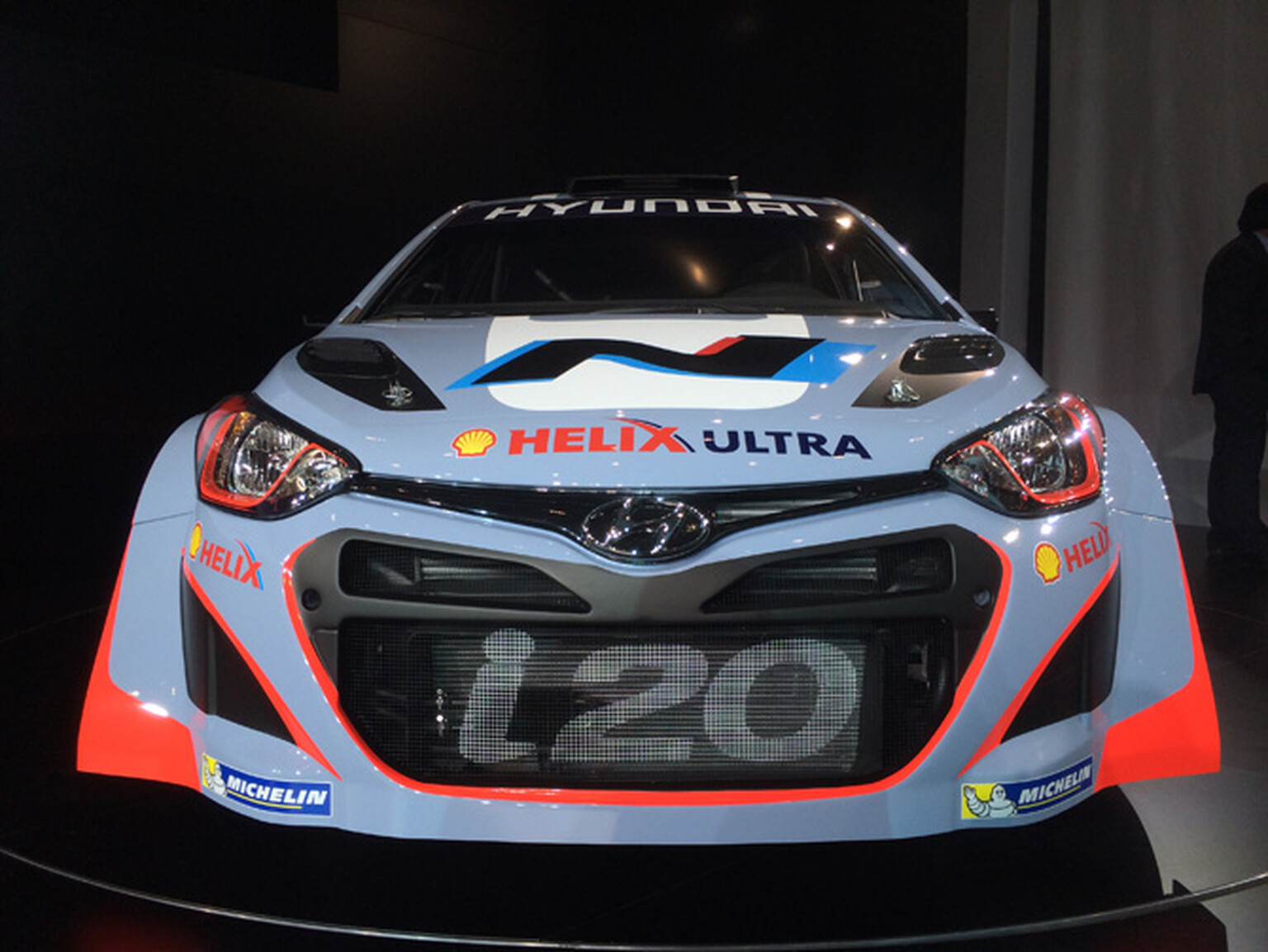 Hyundai i20 WRC car unveiled