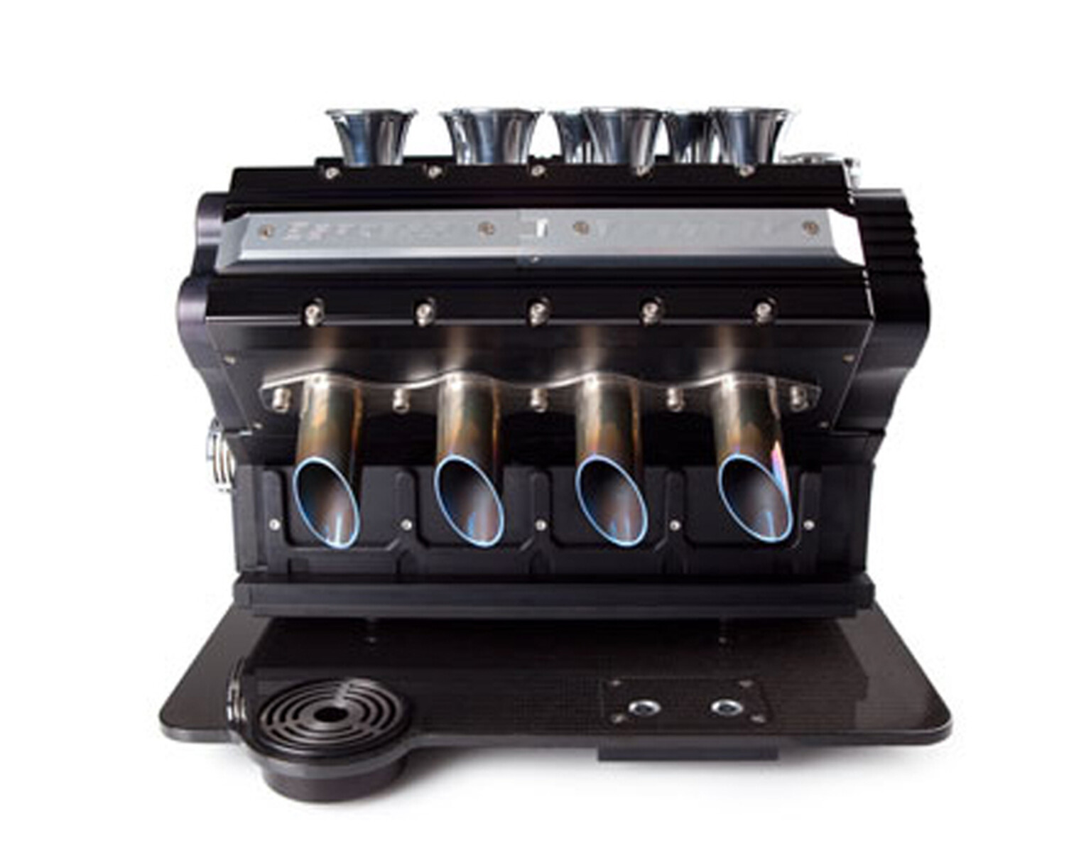 F1 engine dispenses coffee in V8 and V12 flavours