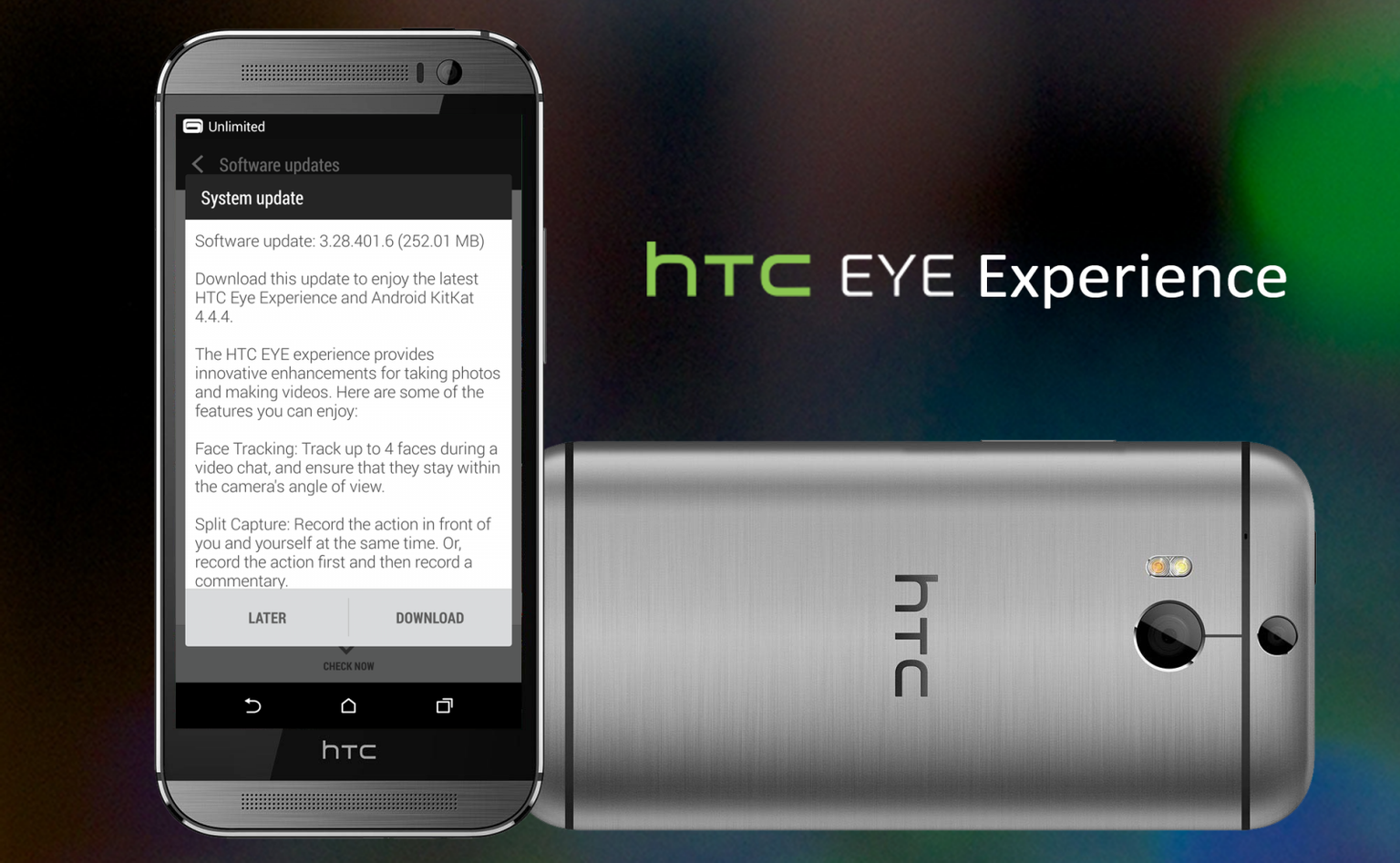 HTC extends EYE camera experience to the One (M8) in Android 4.4.4 update