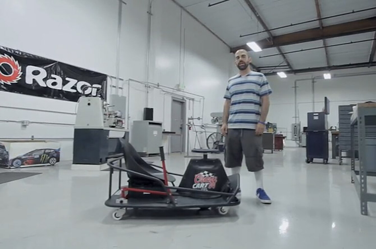 Razor Crazy Kart XL is a drifting machine for adults