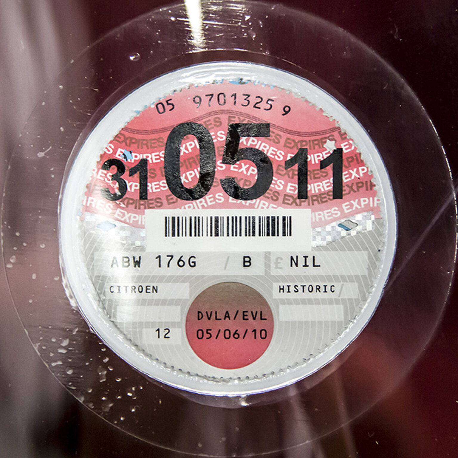 How much is your old tax disc worth?