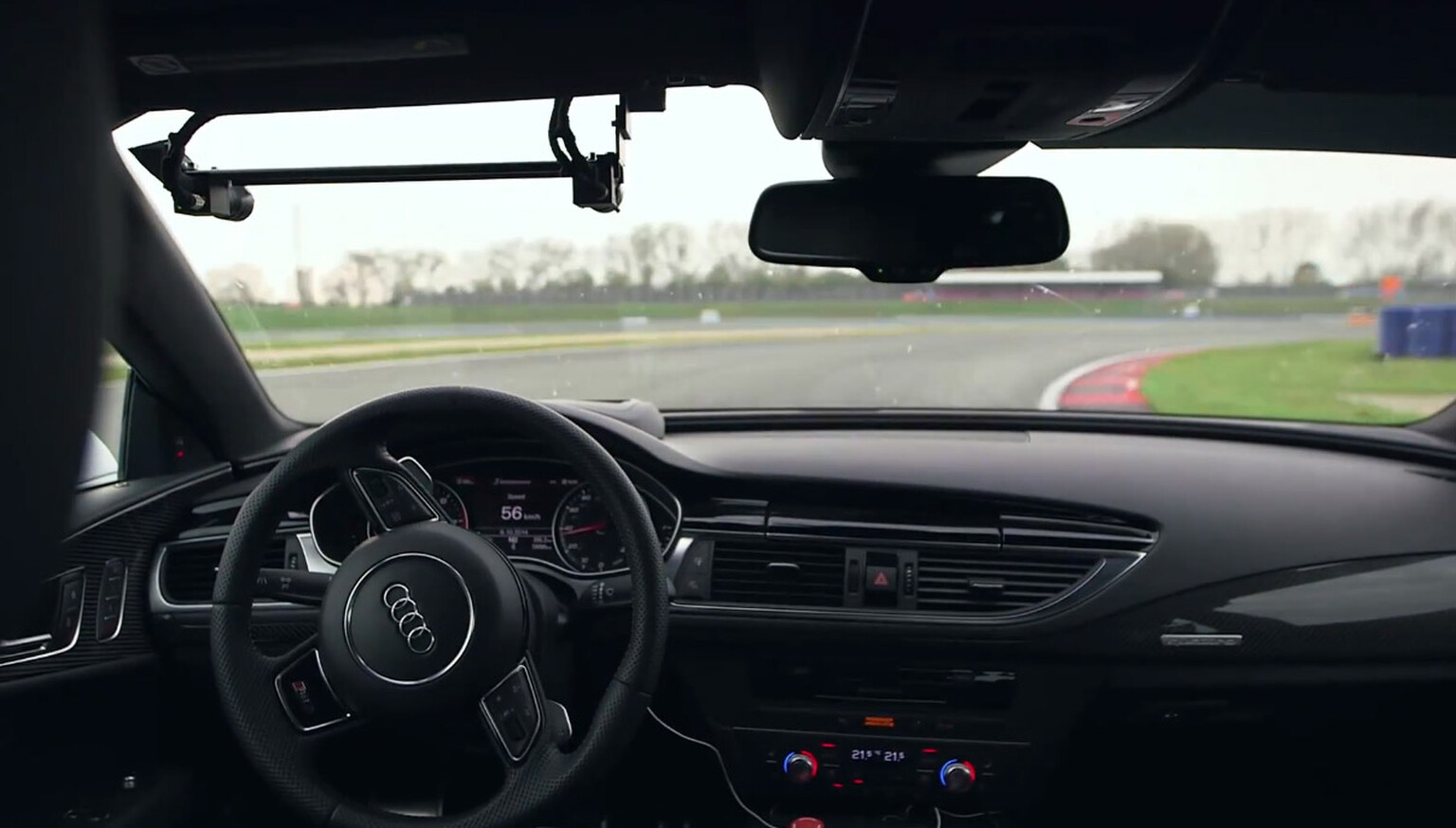 Watch this self-driving Audi RS7 racing around the Hockenheimring