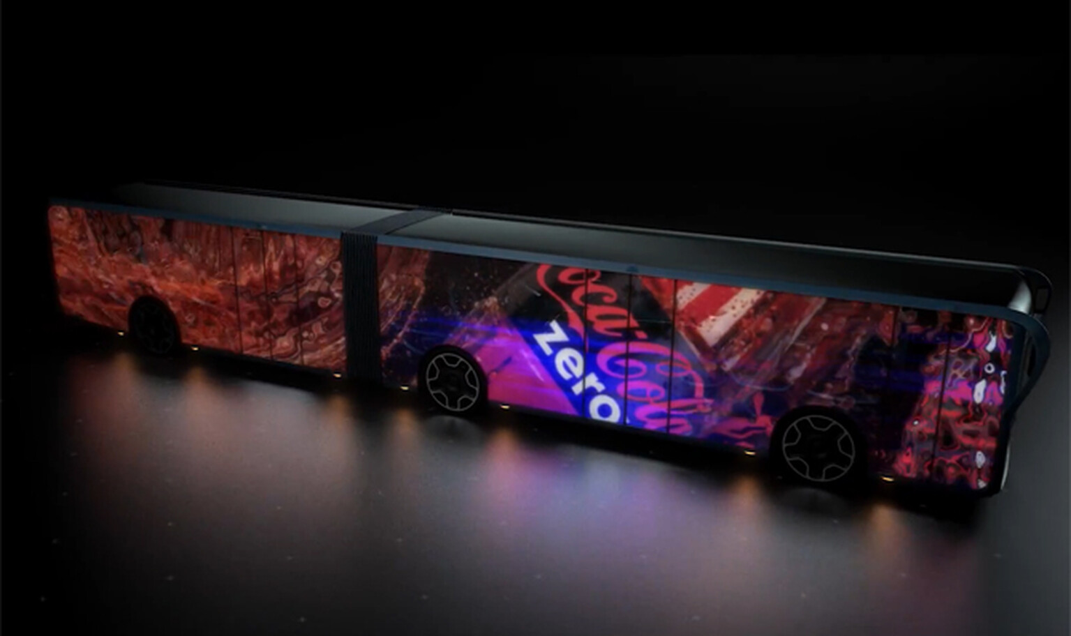 Meet the bus that's also a transparent LCD display