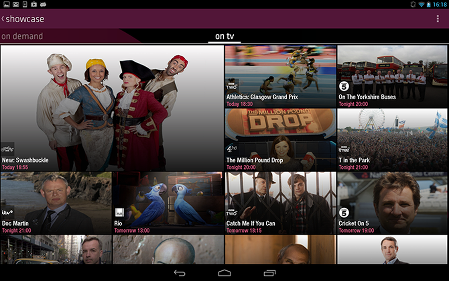 Freesat still shy of 2 million homes despite pull of catch-up and mobile apps