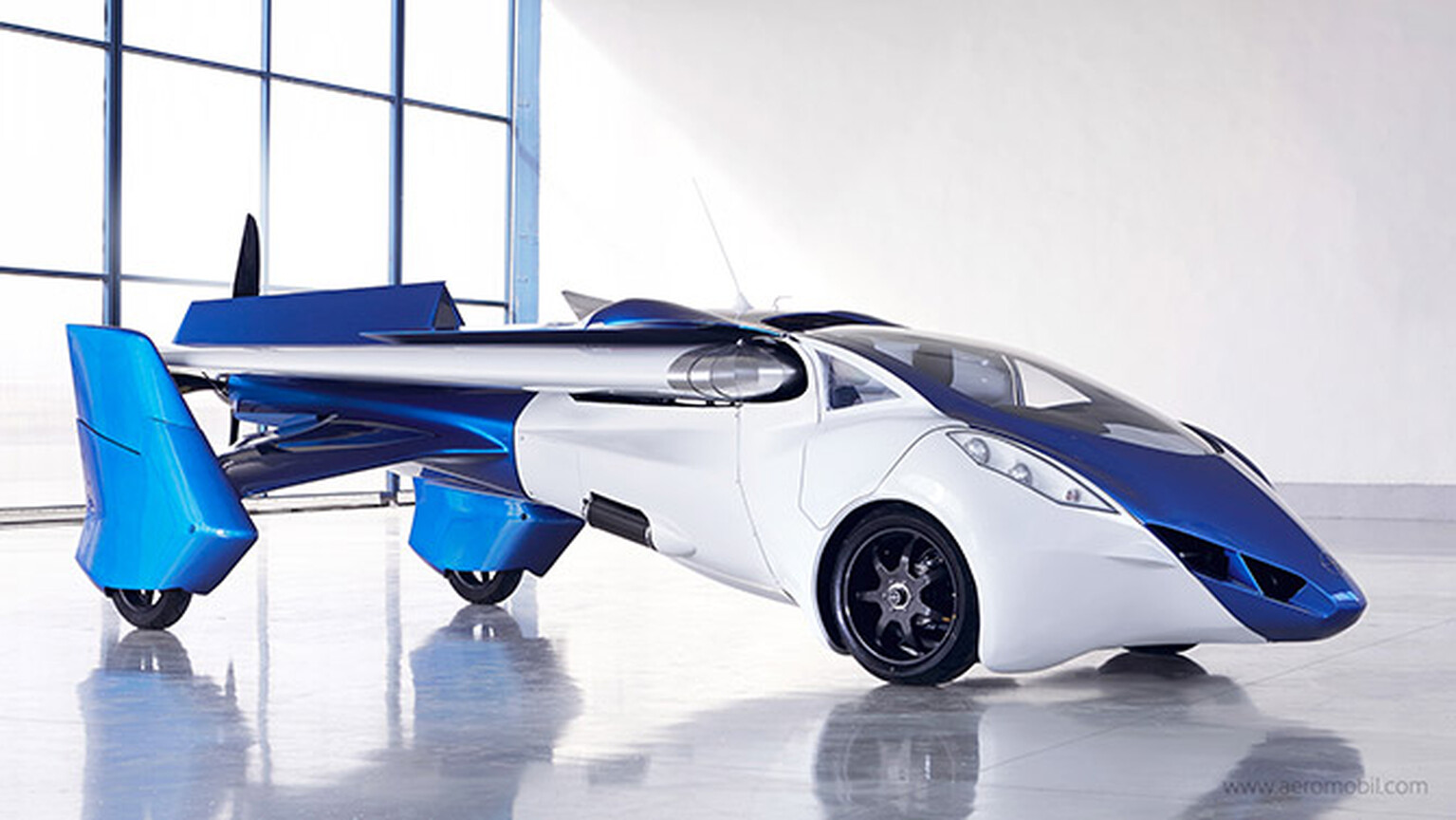 Watch a flying car take to the skies