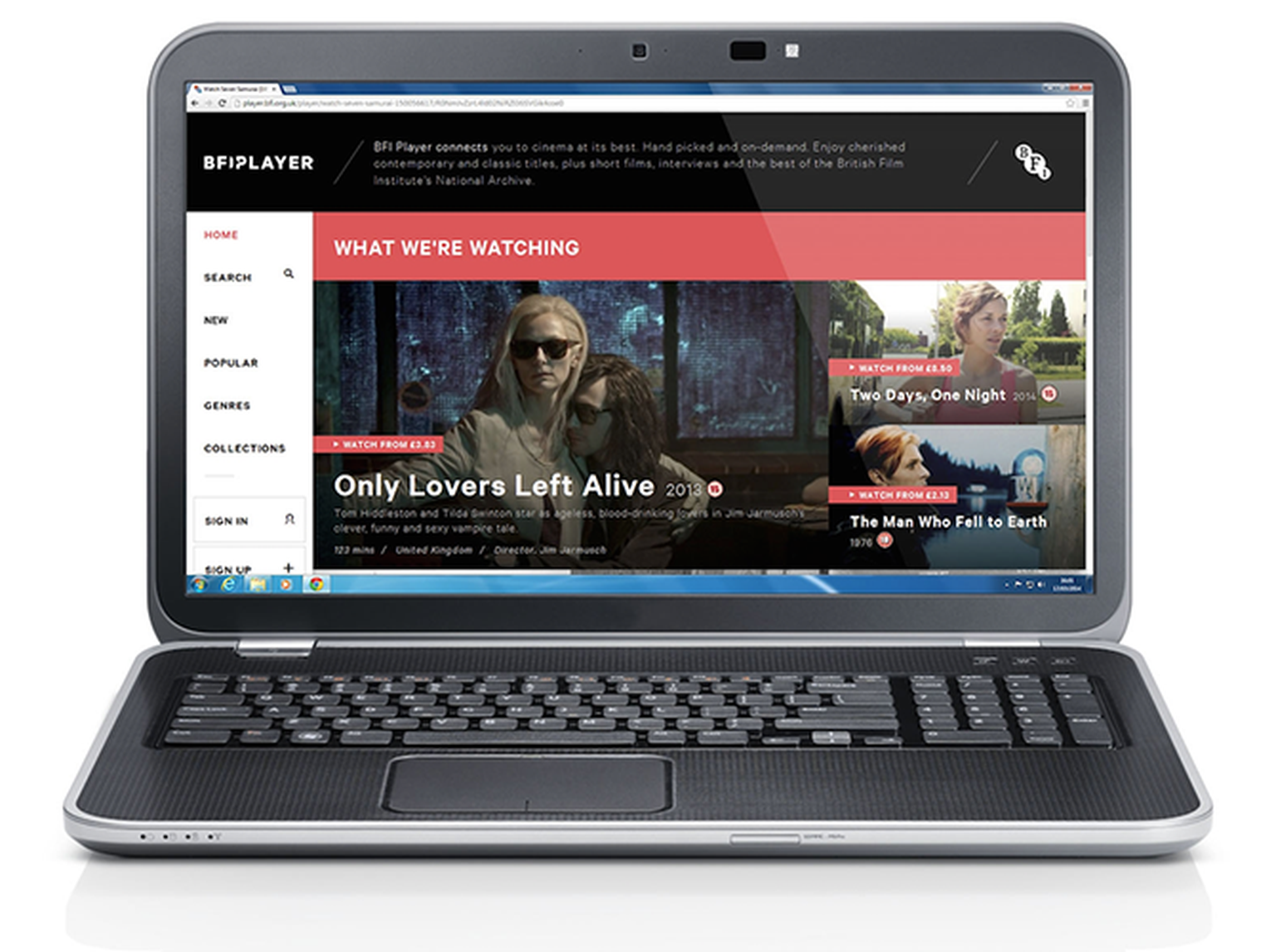 BFI Player dons sharp new look in time for sci-fi season