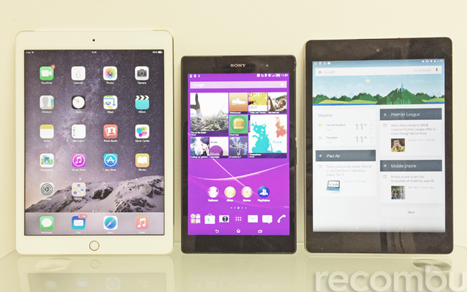 Best tablets for Christmas: Nexus 9 vs iPad Air 2 vs Xperia Z3 Tablet Compact