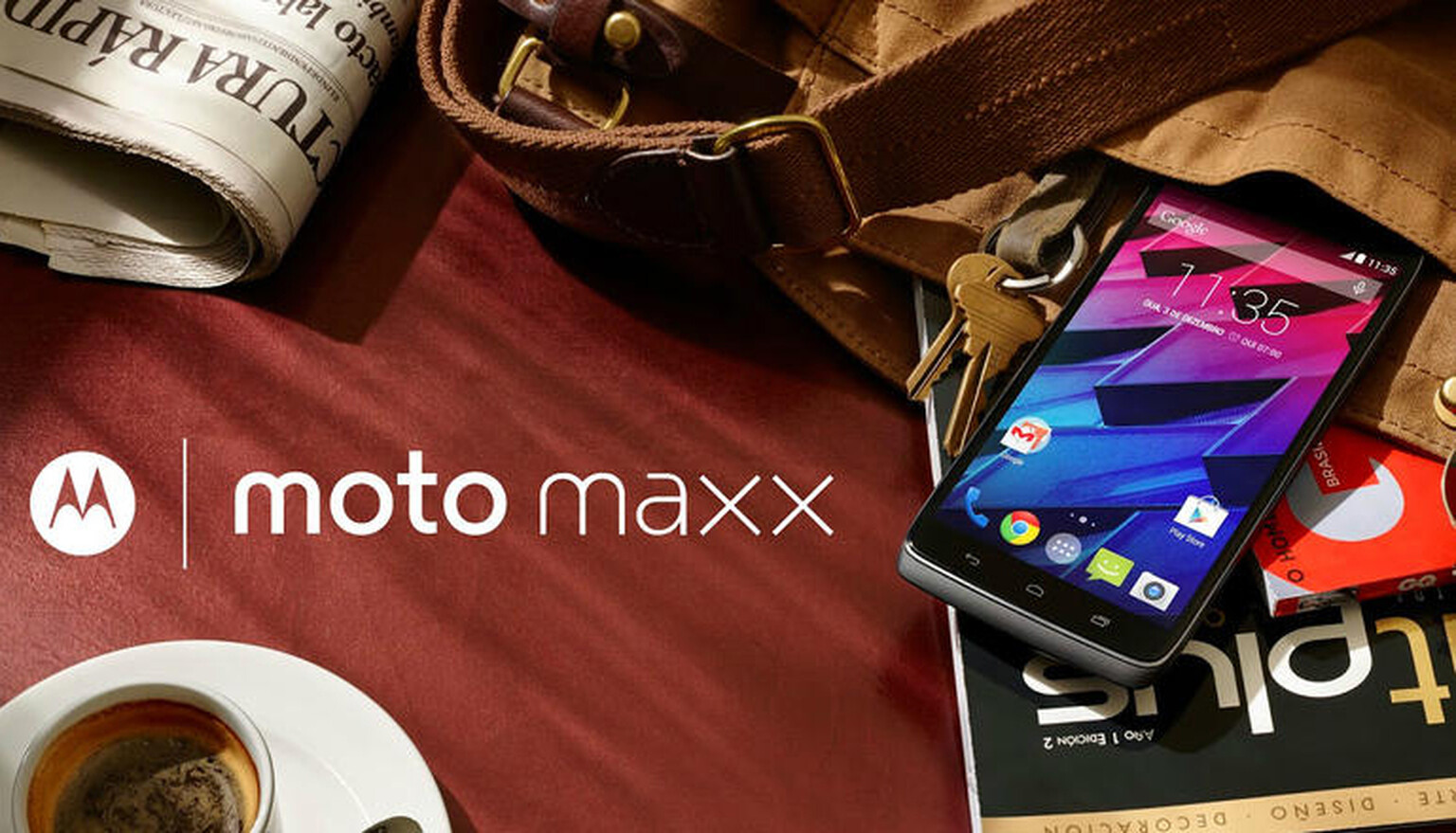 Is this the first appearance of the Motorola Moto Maxx?