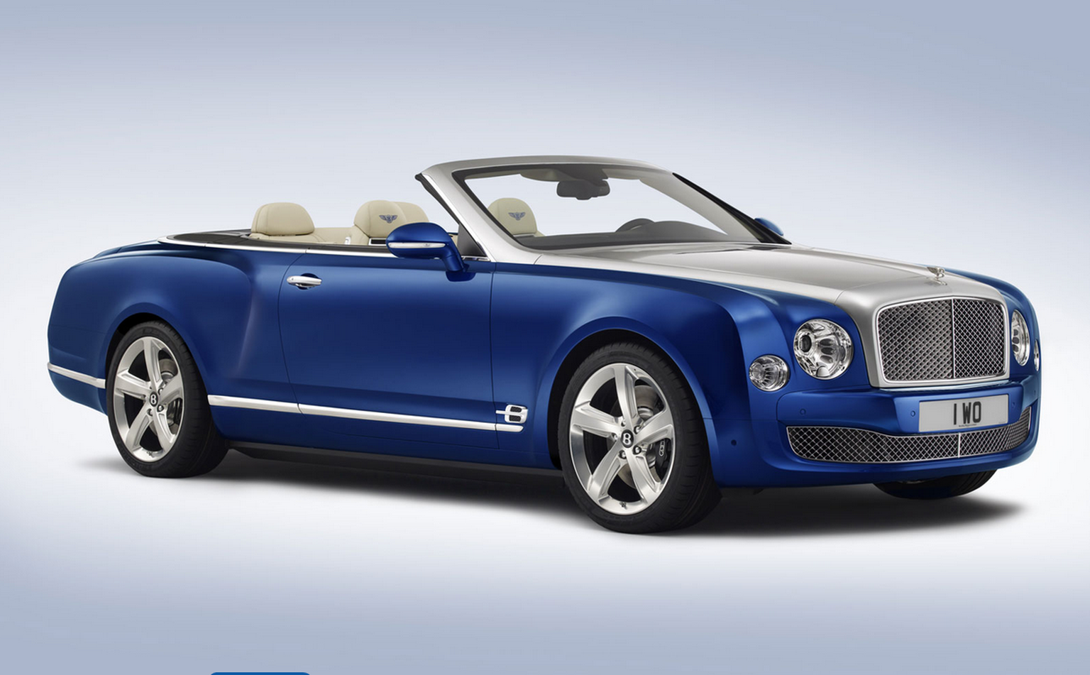 Bentley's Grand Convertible concept is a two-door droptop monster