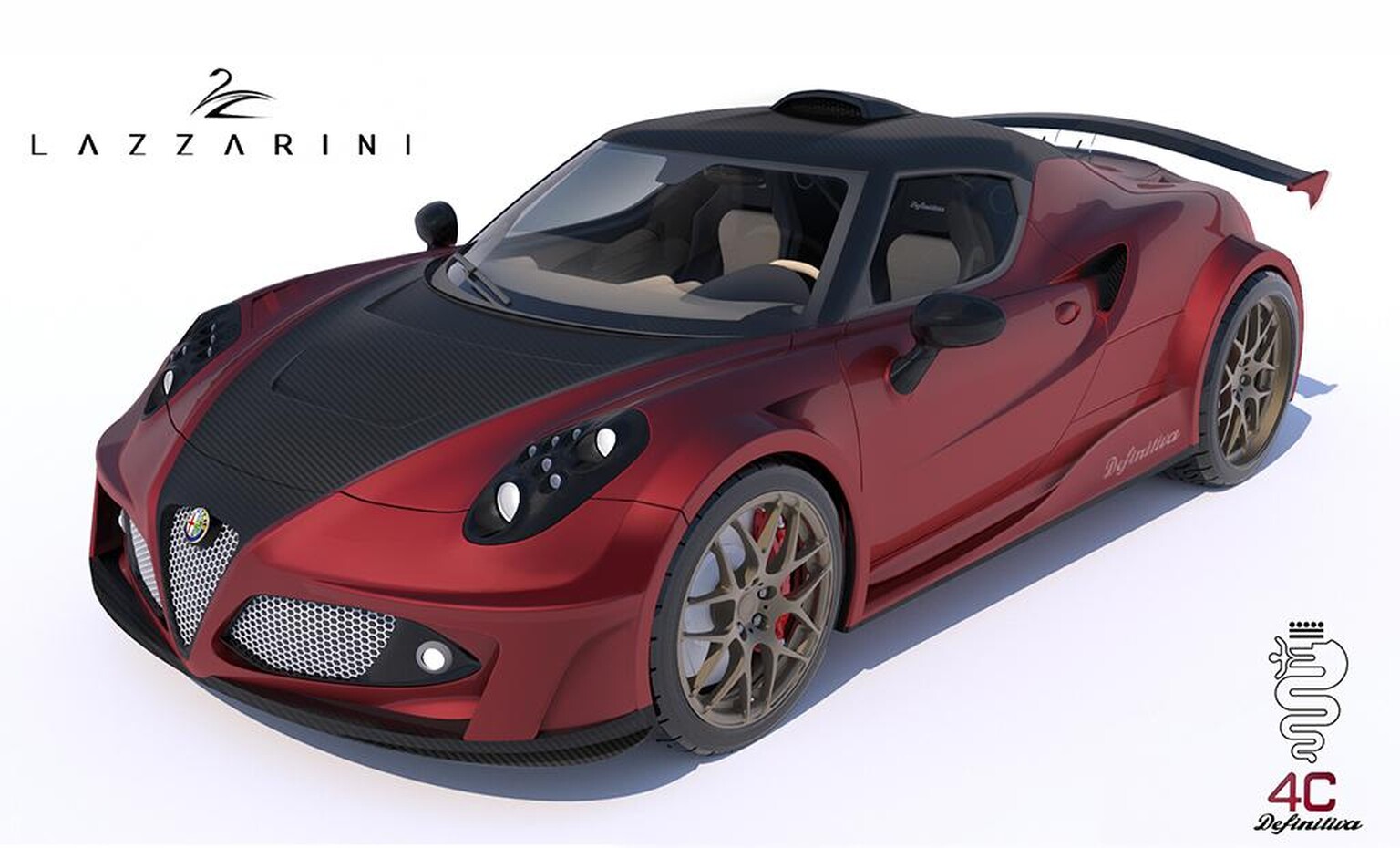 Alfa Romeo 4C 'Definitiva' concept to use twin-turbo Ferrari V8
