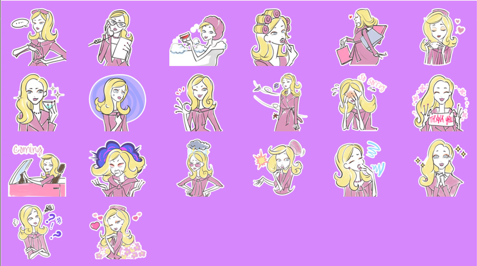 Oh my God, Legally Blonde hits BBM